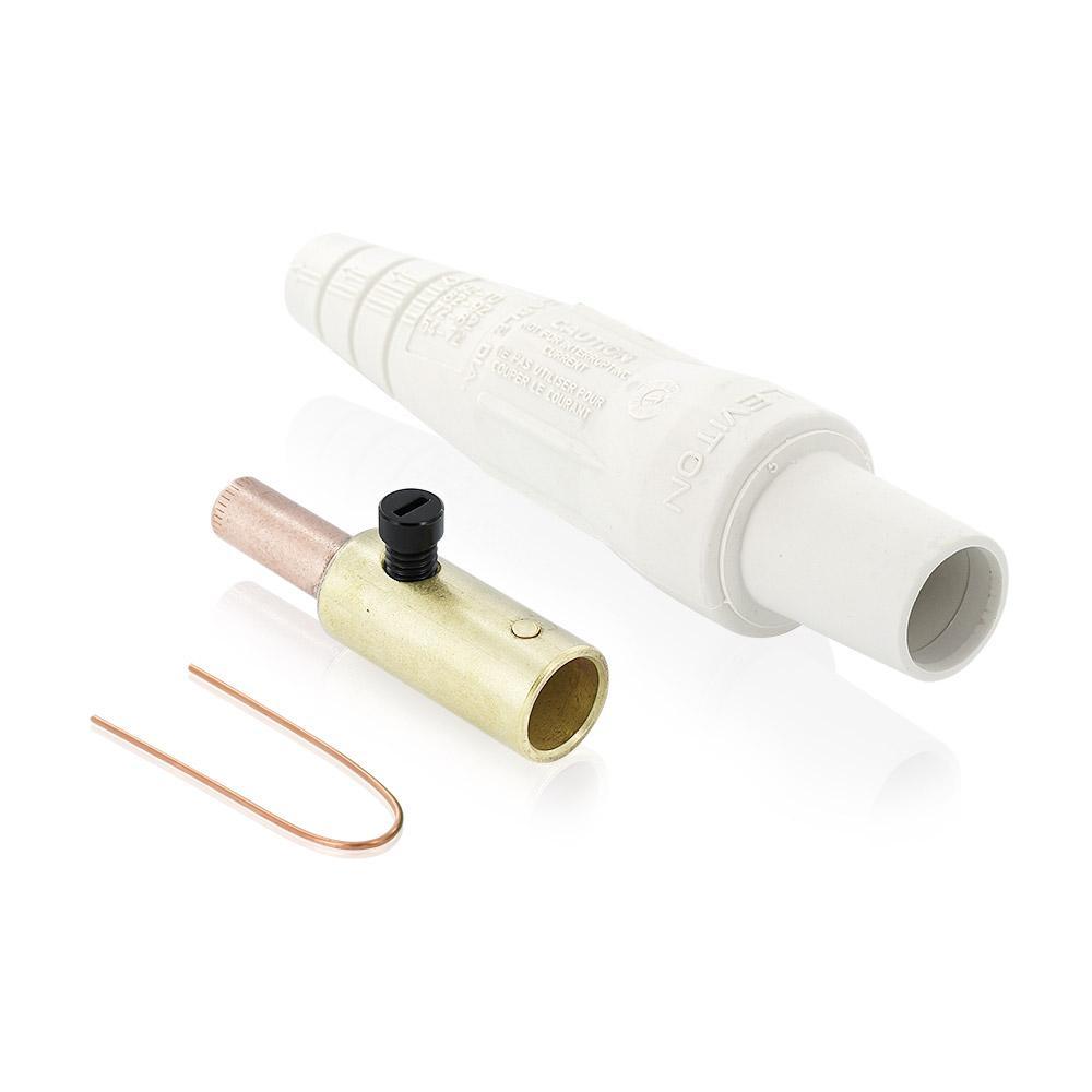 Leviton® 16D34-UW Single Pole Plugs
