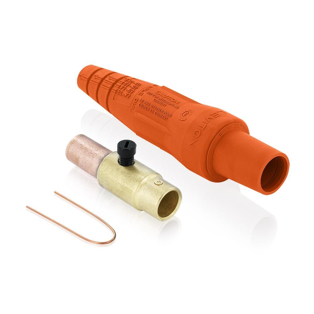 Leviton® 16D37-UO Single Pole Plugs