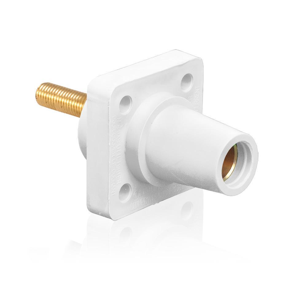 Leviton® 16R24-4UW Single Pole Receptacles