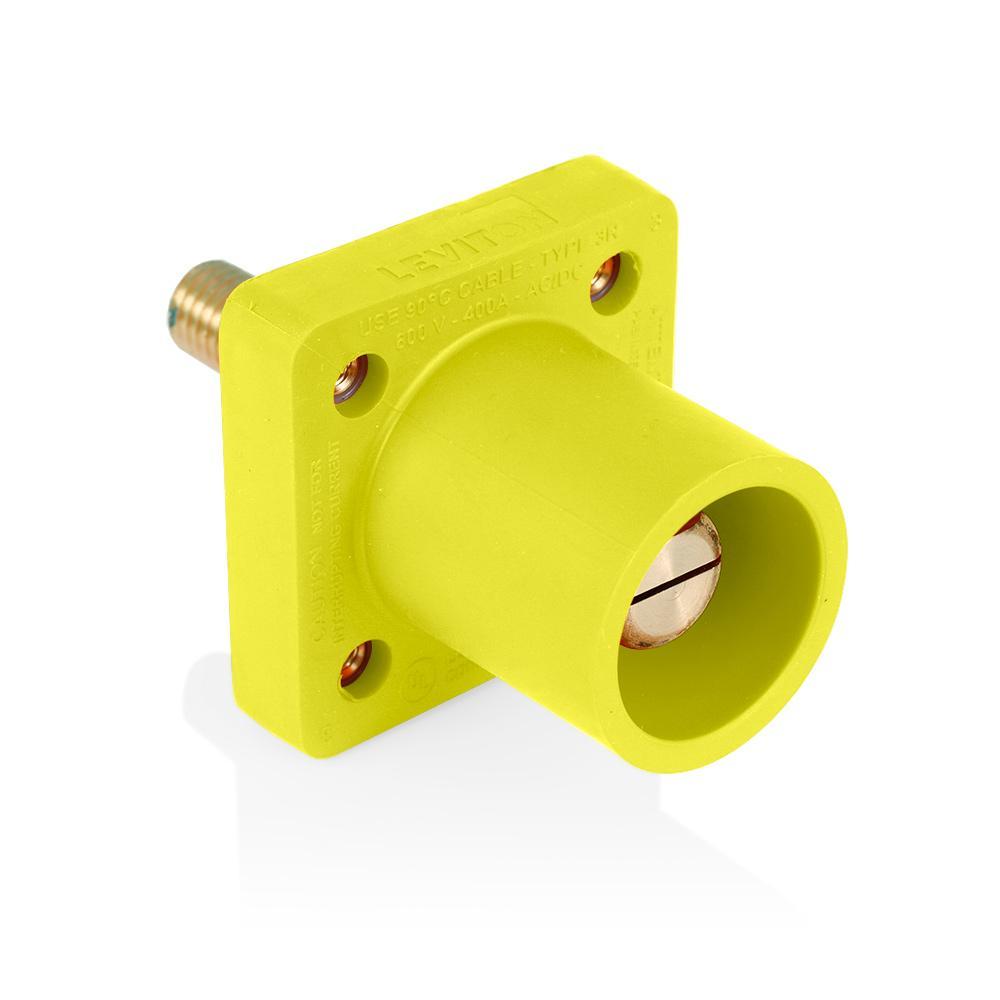 Leviton® 16R25-1UY Single Pole Receptacles