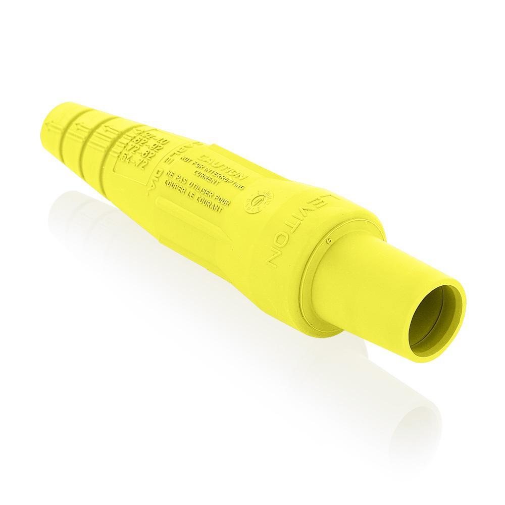 Leviton® 16SDF-1UY Single Pole Connector Caps & Covers