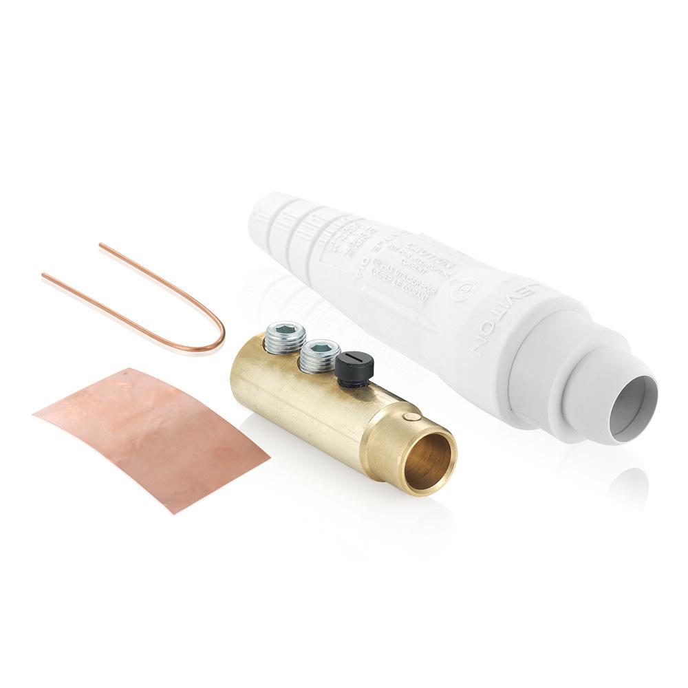 Leviton® 18D33-UW Single Pole Plugs