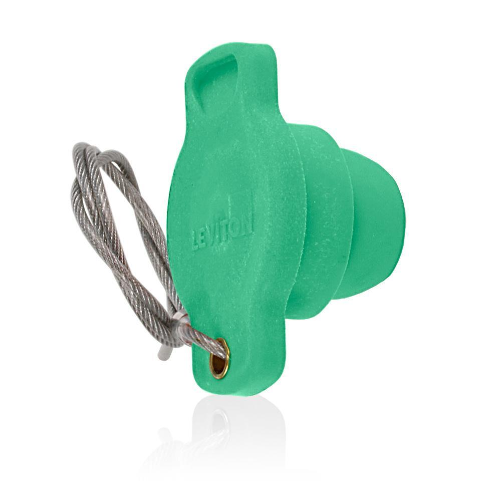 Leviton® 18P21-UG Single Pole Connector Caps & Covers