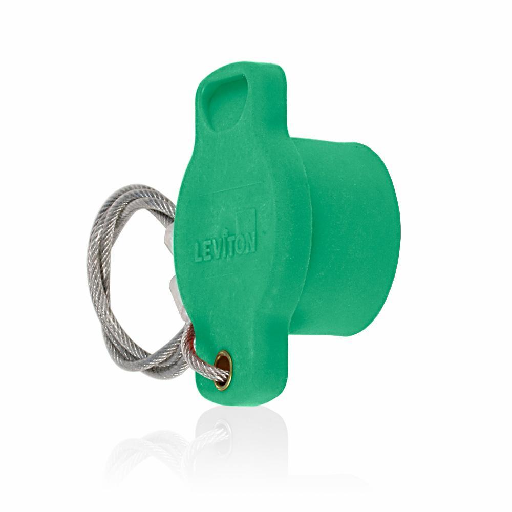 Leviton® 18P22-UG Single Pole Connector Caps & Covers