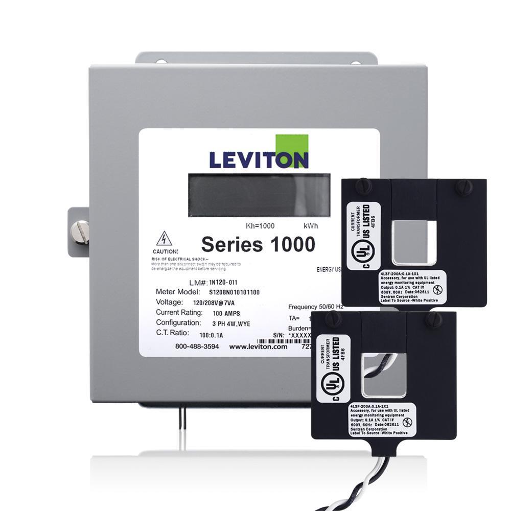 Leviton® 1K240-2W Monitoring Meter Assemblies