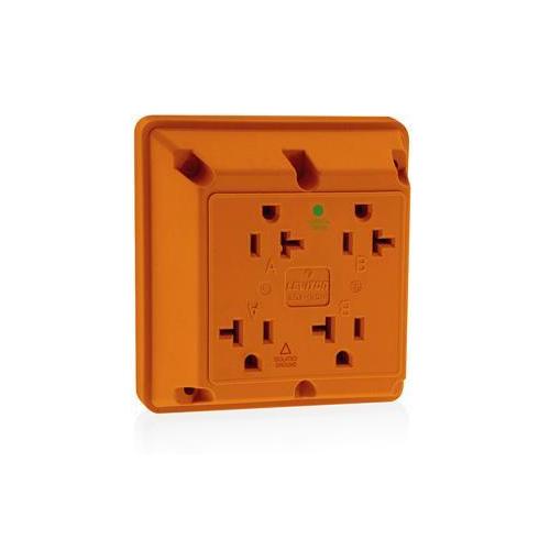 Leviton® 21254-IG Straight Blade Receptacles