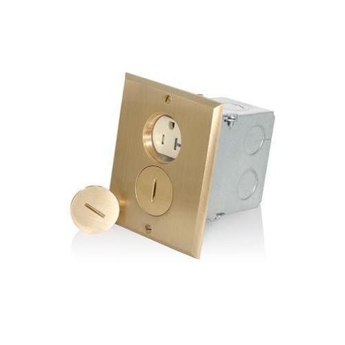 Leviton® 25349-TFB Floor Box Outlet Assemblies