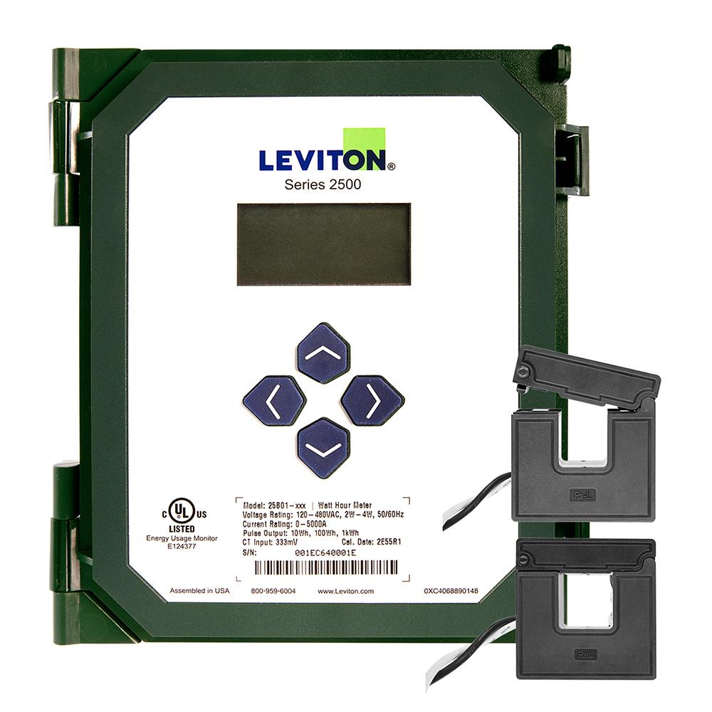 Leviton® 25B01-B02 Monitoring Meter Assemblies