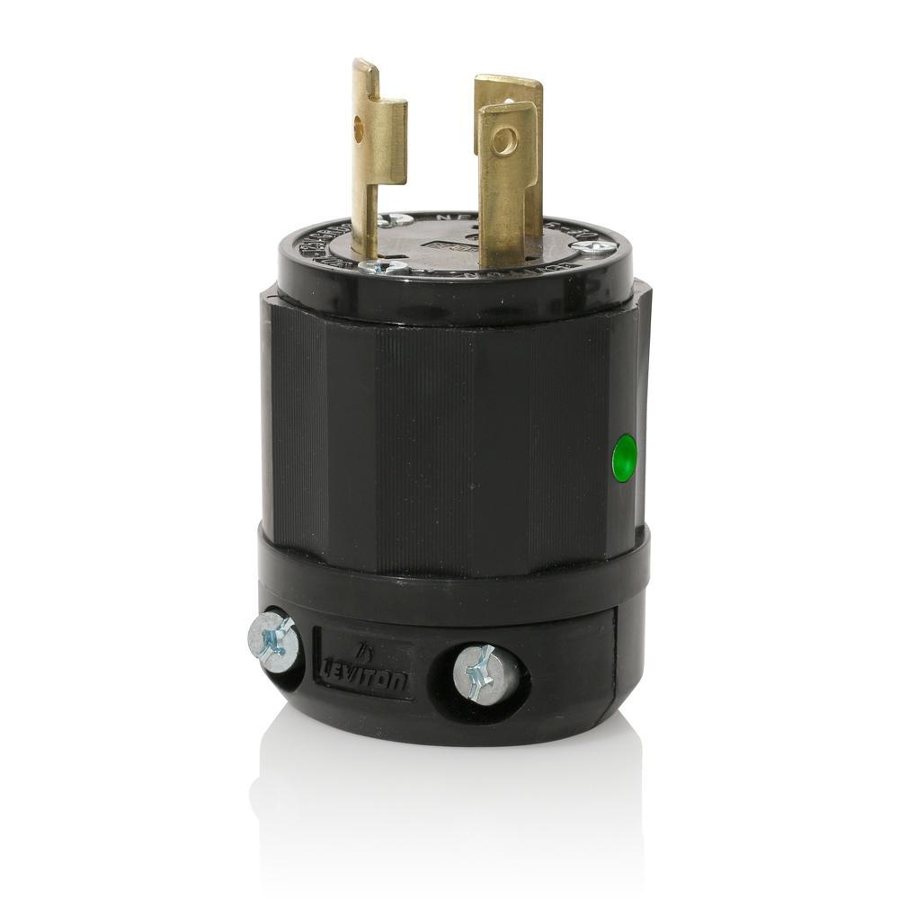 Leviton® 2611-PLB Locking Plugs