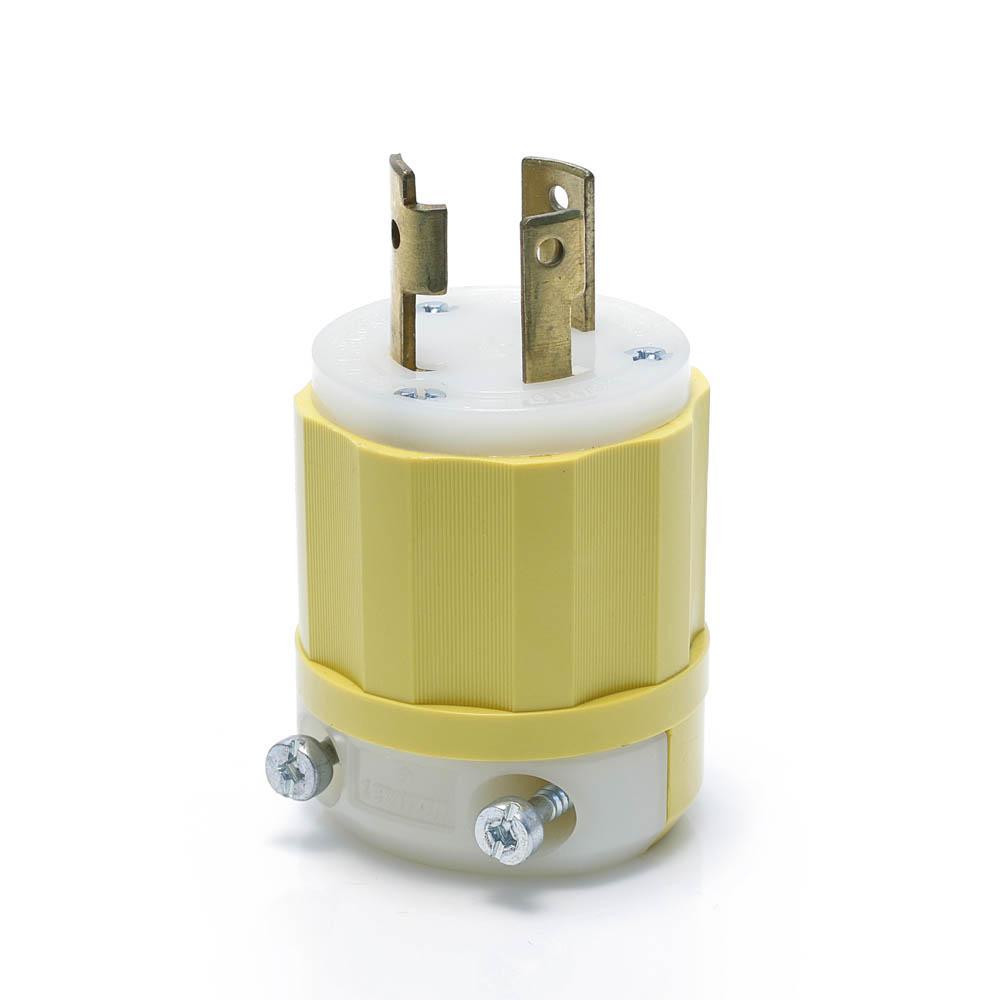 Leviton® 2611-CY Locking Plugs