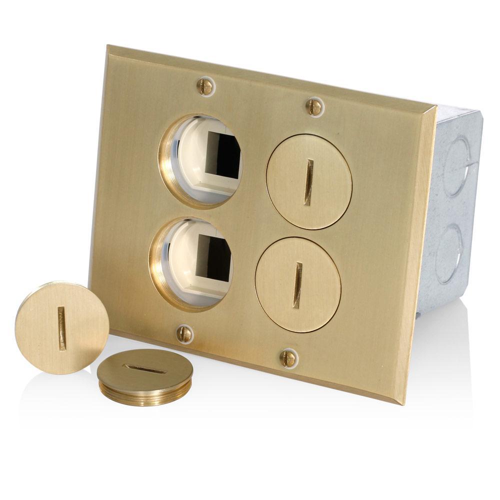 Leviton® 35249-TLB Floor Boxes