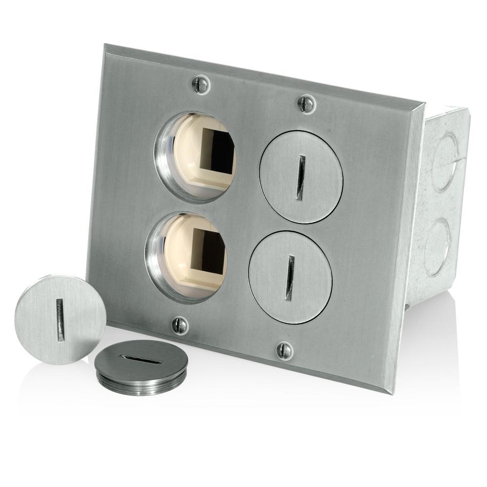 Leviton® 35249-TLN Floor Box Outlet Assemblies