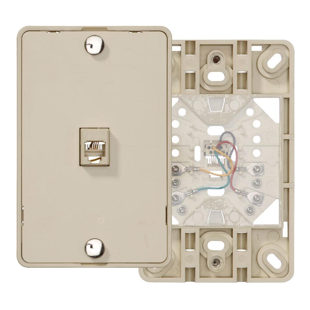 Leviton® 40214-I Phone Wallplates