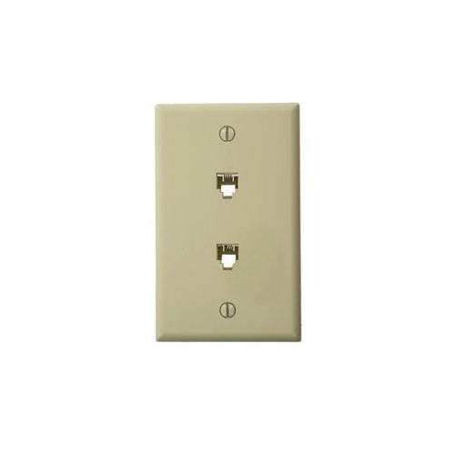 Leviton® 40244-I Phone Wallplates