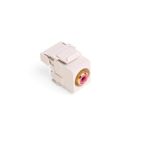 Leviton® 40735-RRT Audio & Video RCA Connectors