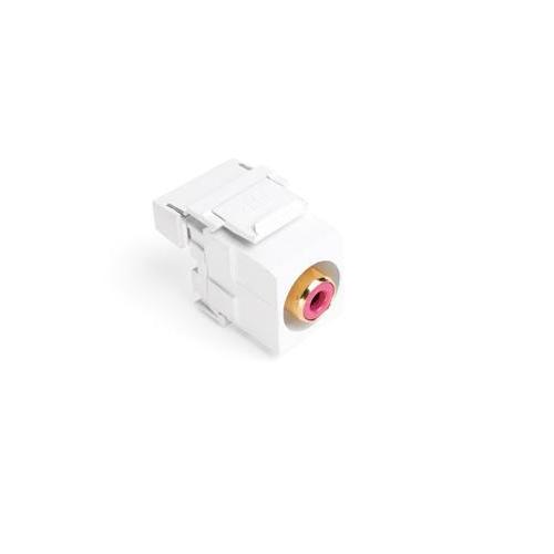 Leviton® 40735-RRW Audio & Video RCA Connectors