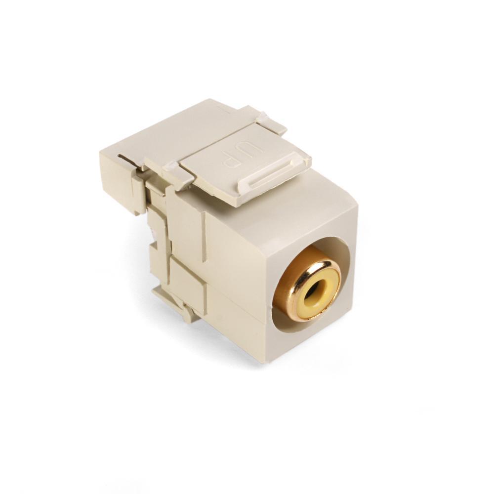 Leviton® 40735-RYI Audio & Video RCA Connectors