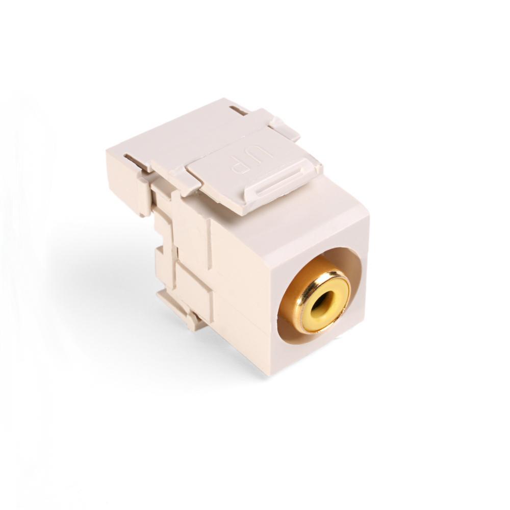Leviton® 40735-RYT Audio & Video RCA Connectors