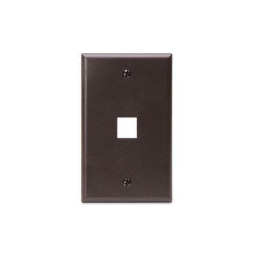 Leviton® 41080-1BP Multimedia Outlet System Wallplates