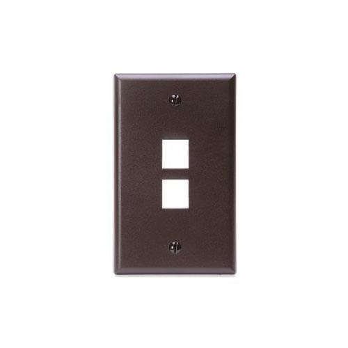 Leviton® 41080-2BP Multimedia Outlet System Wallplates