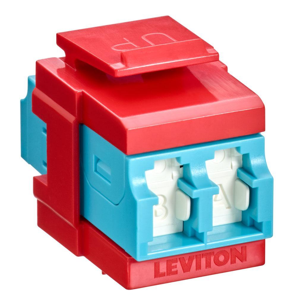 Leviton® 41086-LLR Fiber Optic Adapters