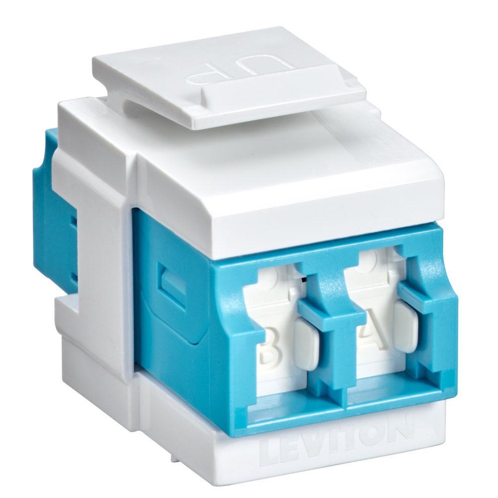 Leviton® 41086-LLW Fiber Optic Adapters