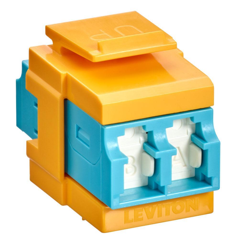 Leviton® 41086-LLY Fiber Optic Adapters