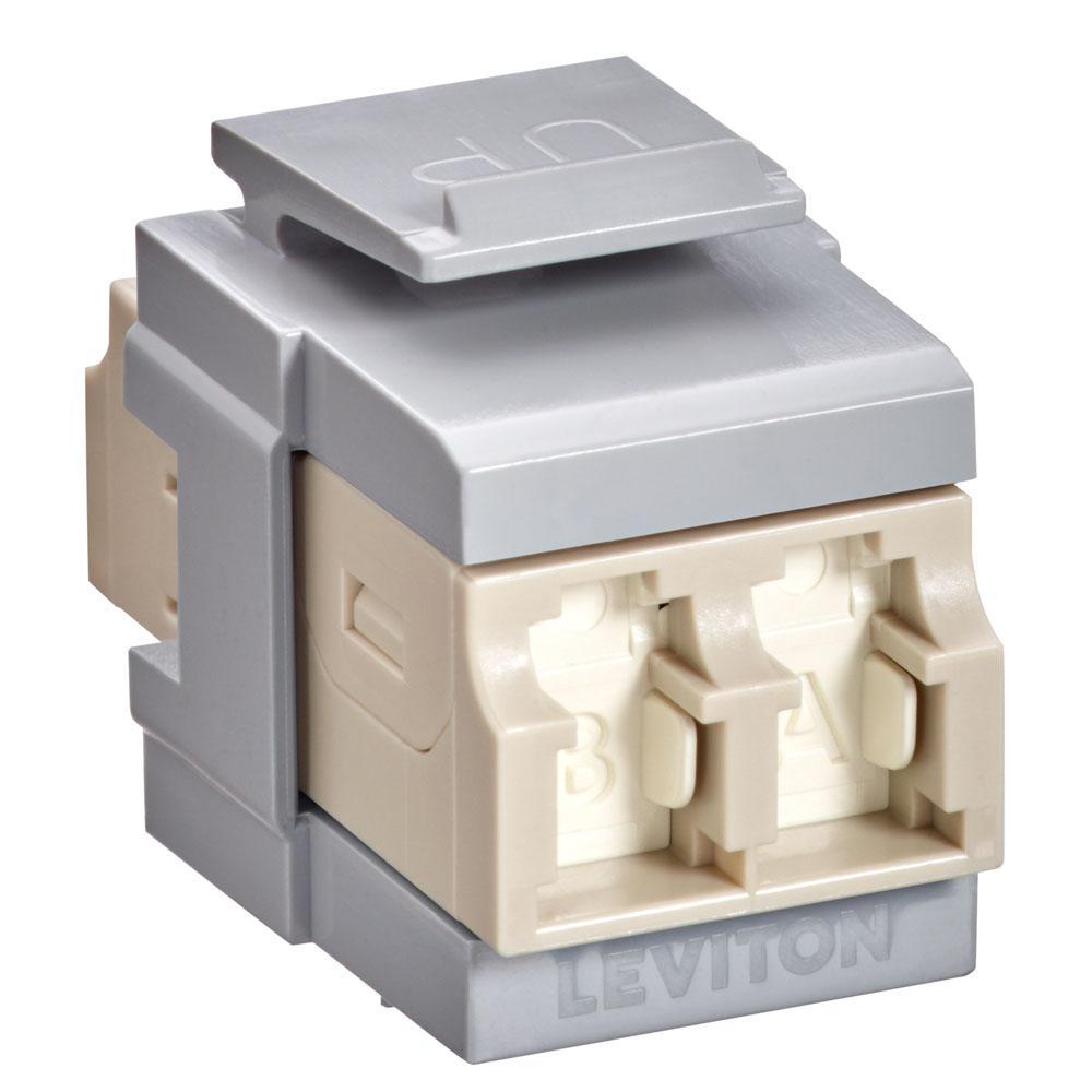 Leviton® 41086-MLG Fiber Optic Adapters