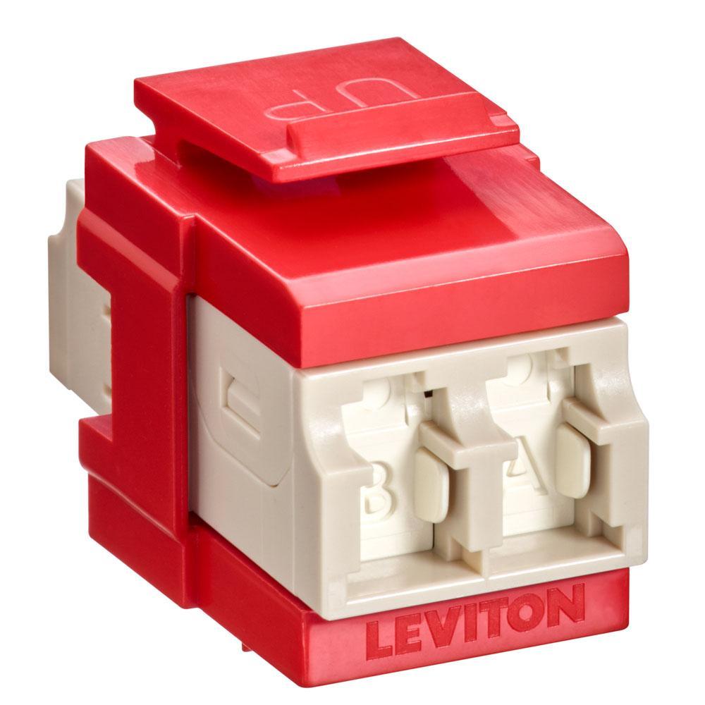 Leviton® 41086-MLR Fiber Optic Adapters