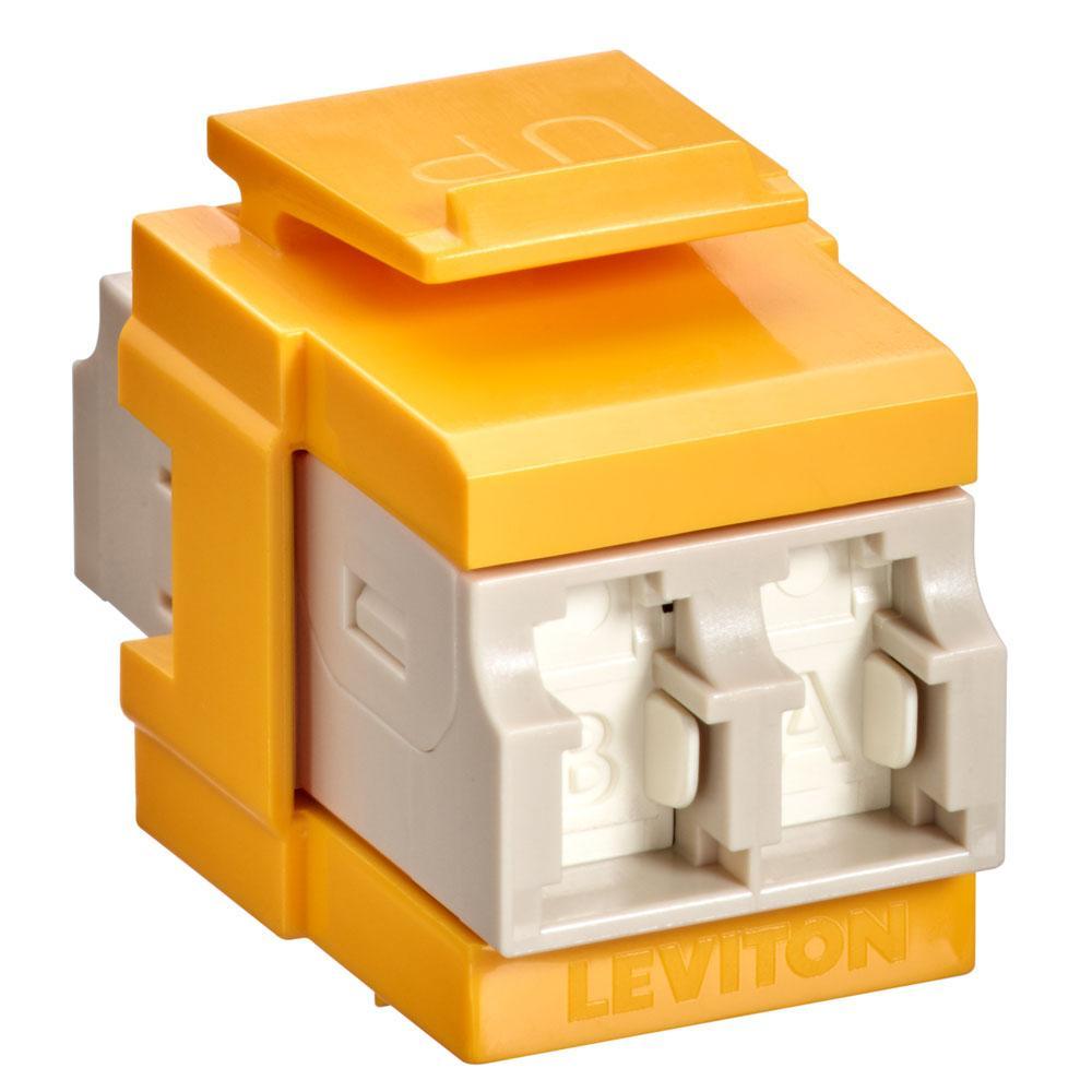 Leviton® 41086-MLY Fiber Optic Adapters