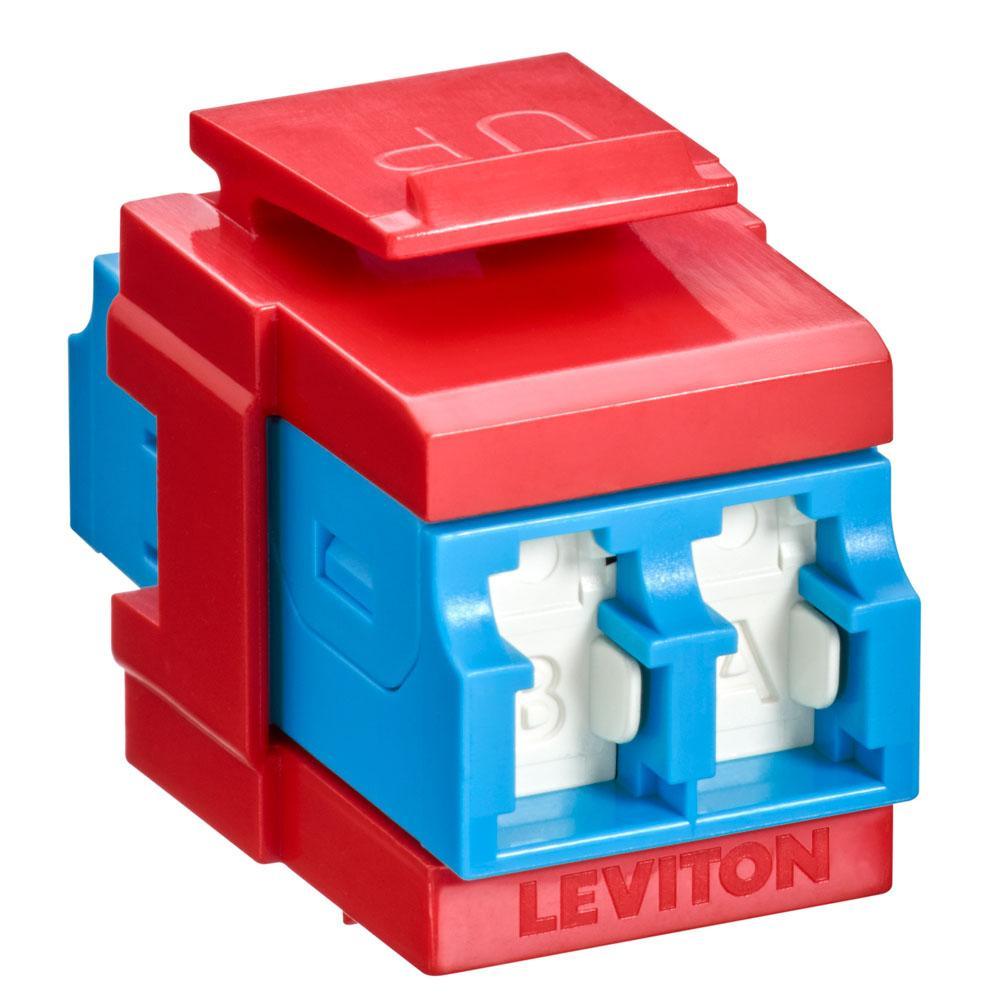 Leviton® 41086-SLR Fiber Optic Adapters