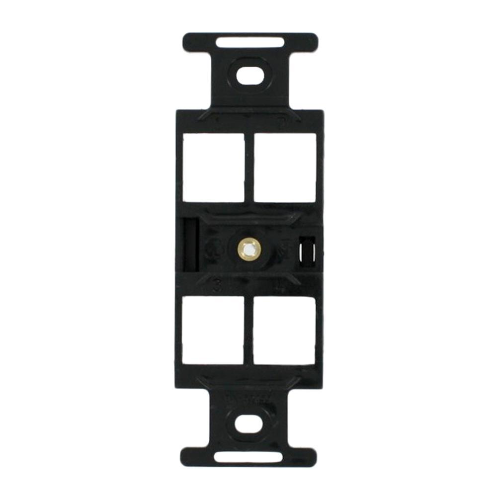 Leviton® 41087-QEP Audio/Video Wallplate Adapters/Inserts