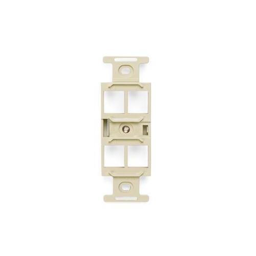 Leviton® 41087-QIP Audio/Video Wallplate Adapters/Inserts