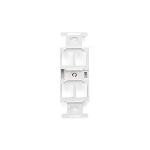 Leviton® 41087-QWP Audio/Video Wallplate Adapters/Inserts