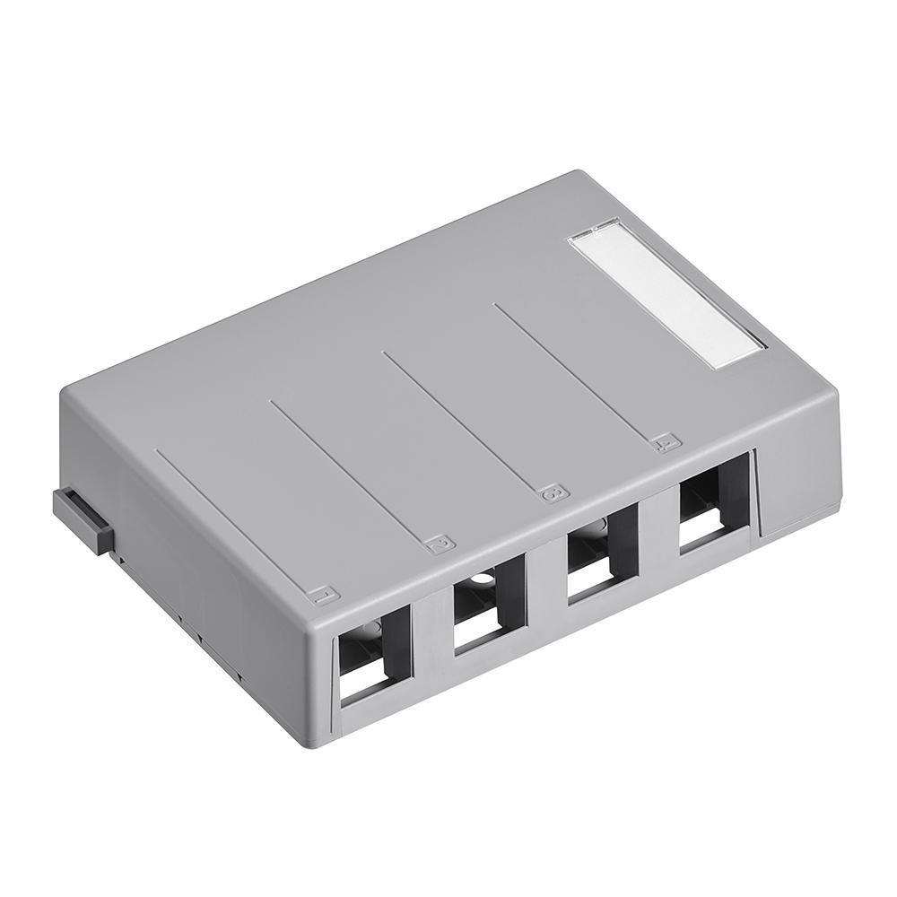 Leviton® 41089-4GP Surface Outlet Box