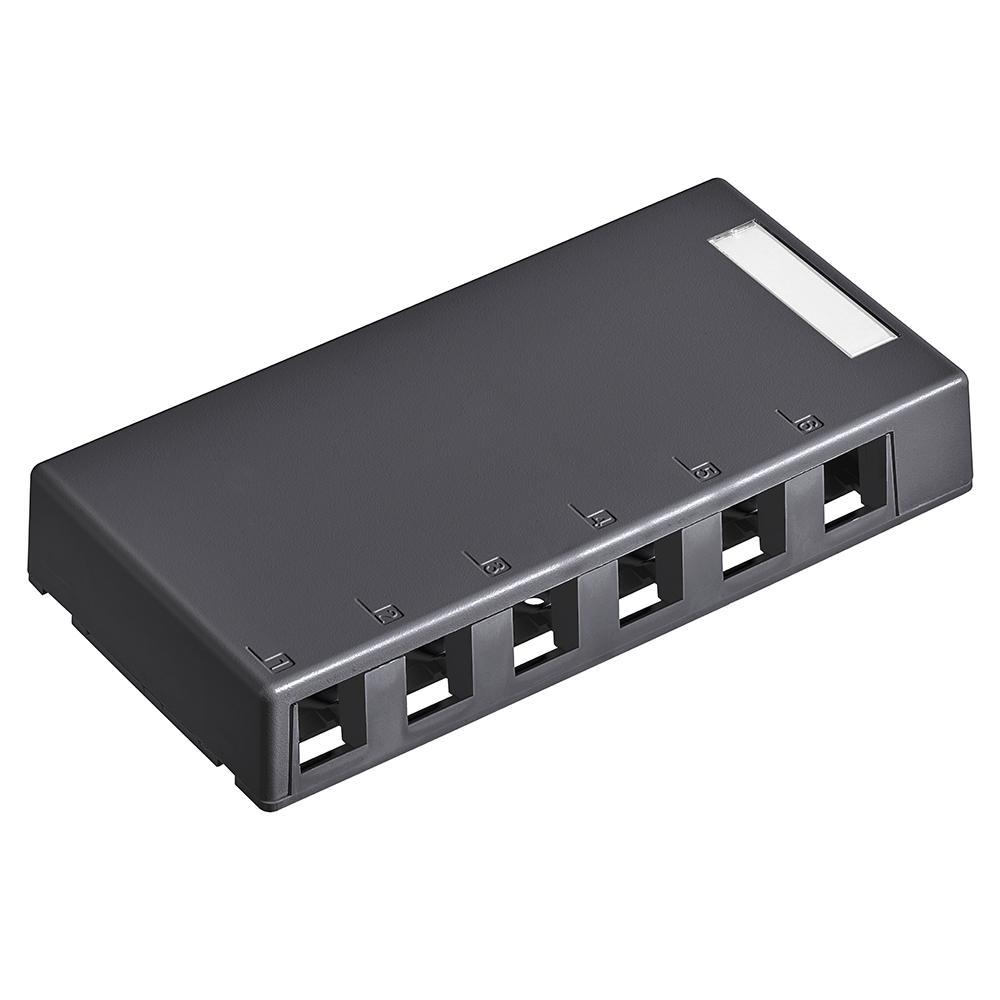 Leviton® 41089-6EP Surface Outlet Box