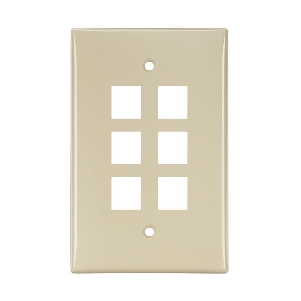 Leviton® 41091-6IN Standard Wallplates