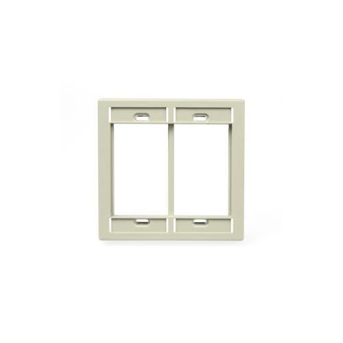 Leviton® 41290-DMT Multimedia Outlet System Wallplates