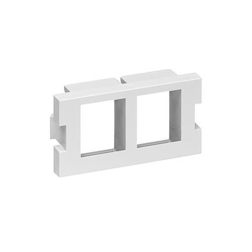 Leviton® 41291-2QW Audio/Video Wallplate Adapters/Inserts