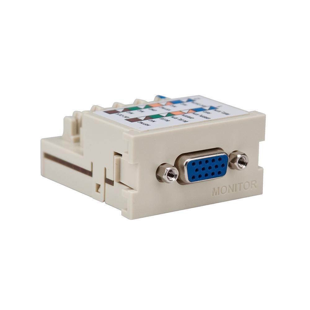 Leviton® 41295-VMI A/V VGA Jacks & Insert Modules