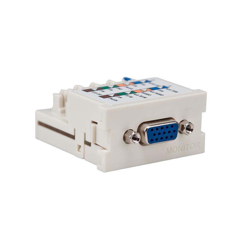 Leviton® 41295-VMT A/V VGA Jacks & Insert Modules