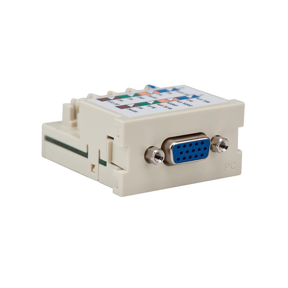 Leviton® 41295-VPI A/V VGA Jacks & Insert Modules