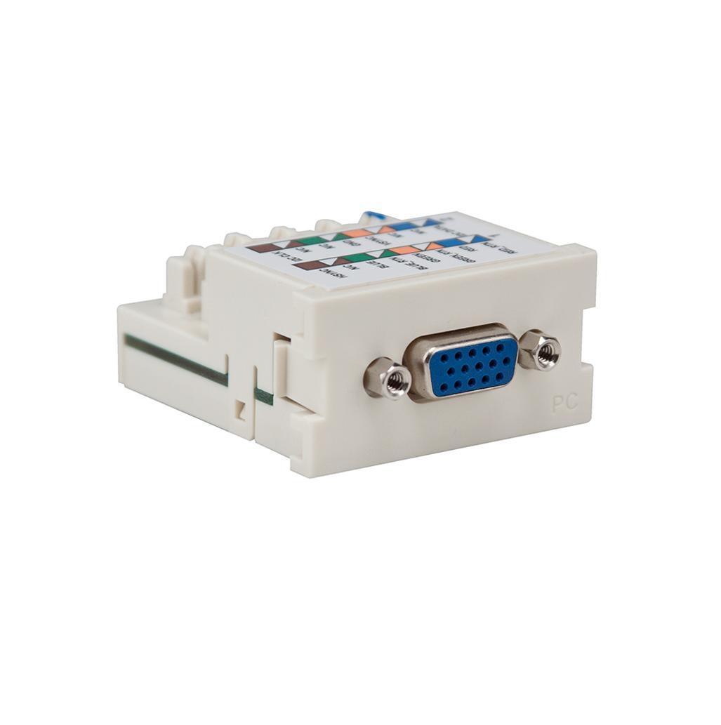 Leviton® 41295-VPT A/V VGA Jacks & Insert Modules