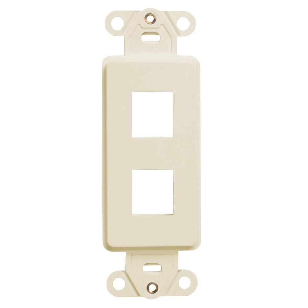 Leviton® 41642-T Audio/Video Wallplate Adapters/Inserts