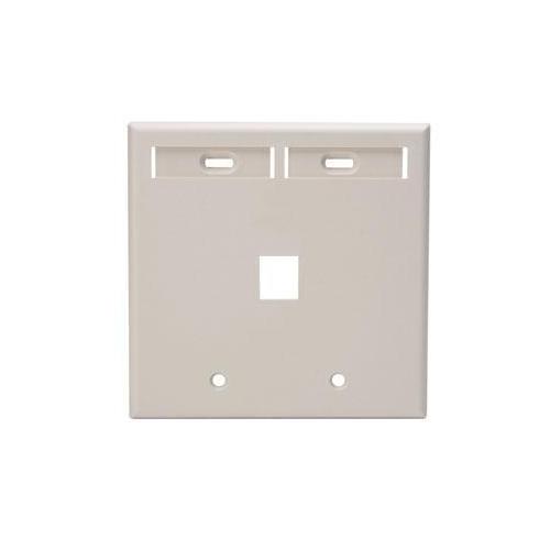 Leviton® 42080-1TP Multimedia Outlet System Wallplates