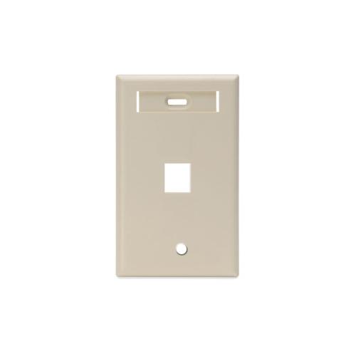 Leviton® 42080-1IS Multimedia Outlet System Wallplates