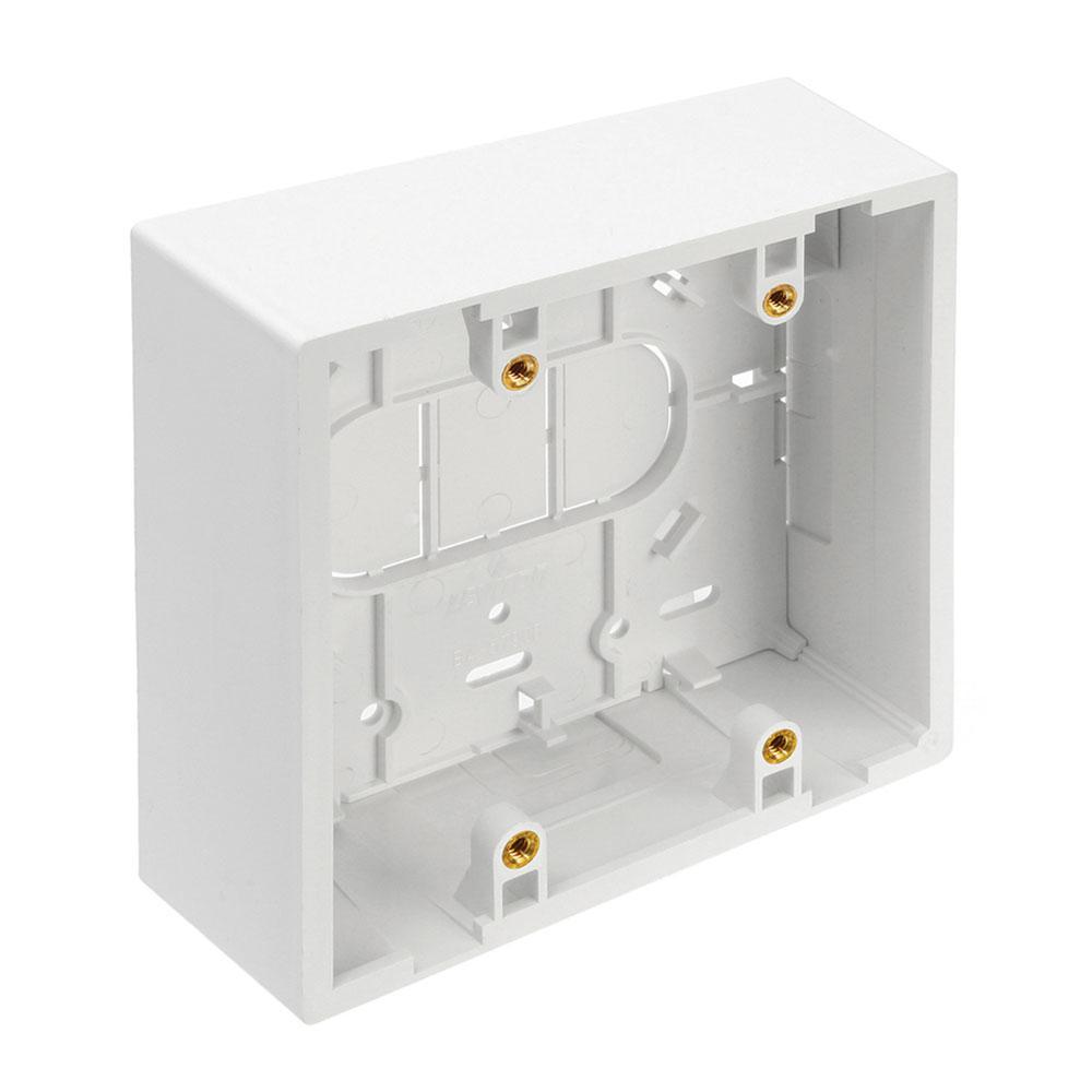 Leviton® 42777-2WA 2-Gang Surface Mount Back Box, White