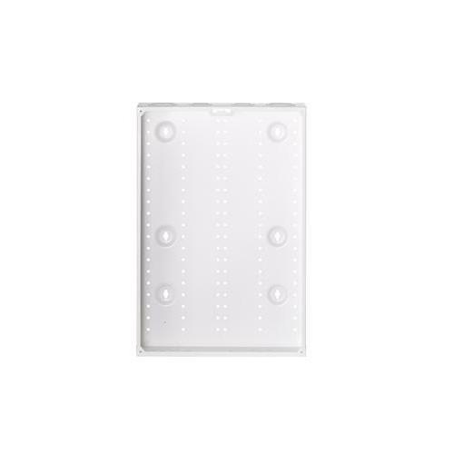 Leviton® Structured Media® 47605-21E Media Enclosure, For Use With Voice, Data, Video, Audio, Security and IT/AV Control Module, 21 in Enclosure, Surface Mount, Steel