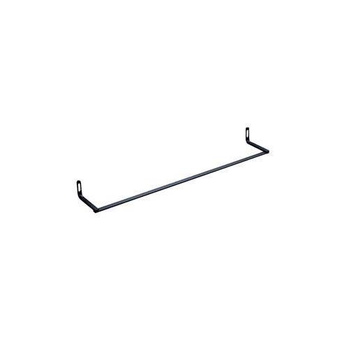 Leviton® 49005-CMB Cable Management Bar, Steel, Black, For Use With QuickPort® and 110 Style Flat Patch Panel