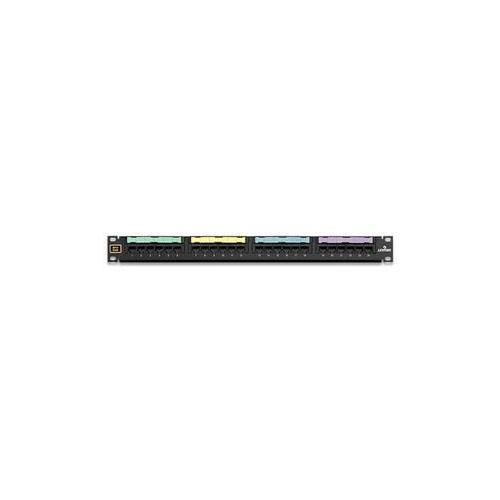 Leviton® 49013-P24 CU Media Patch Panels - Loaded
